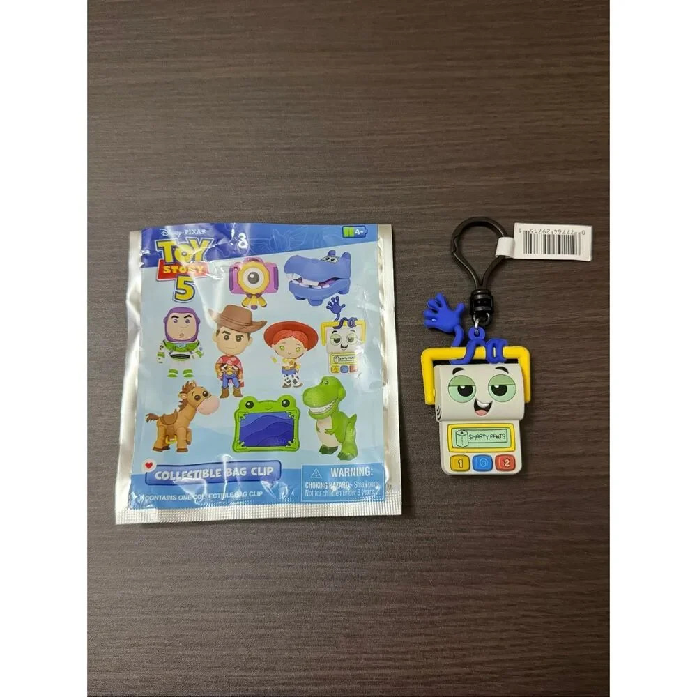 Disney Pixar Toy Story 5 Character Bag Clip Keychain - Smarty Pants